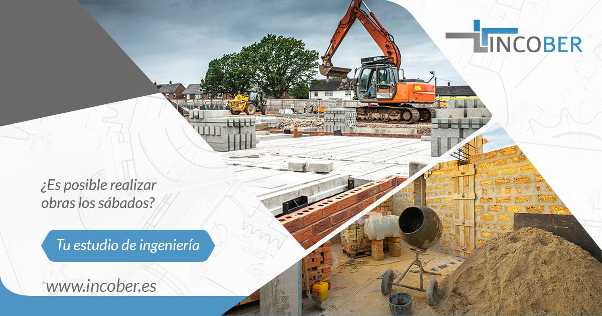 Es posible realizar obras los sabados