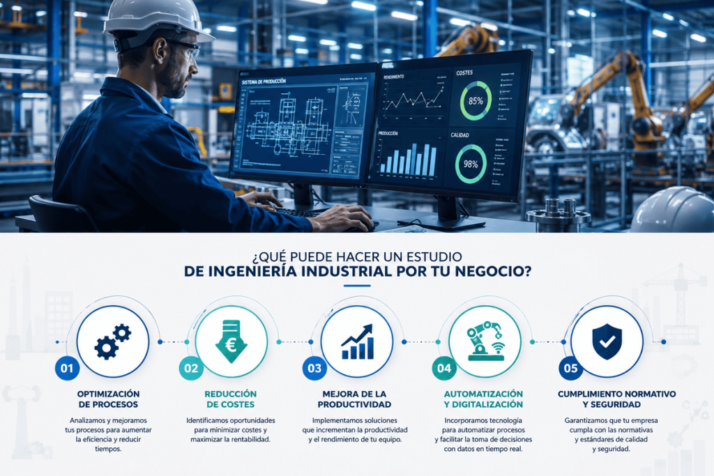 Qué es un estudio de ingeniería industrial info