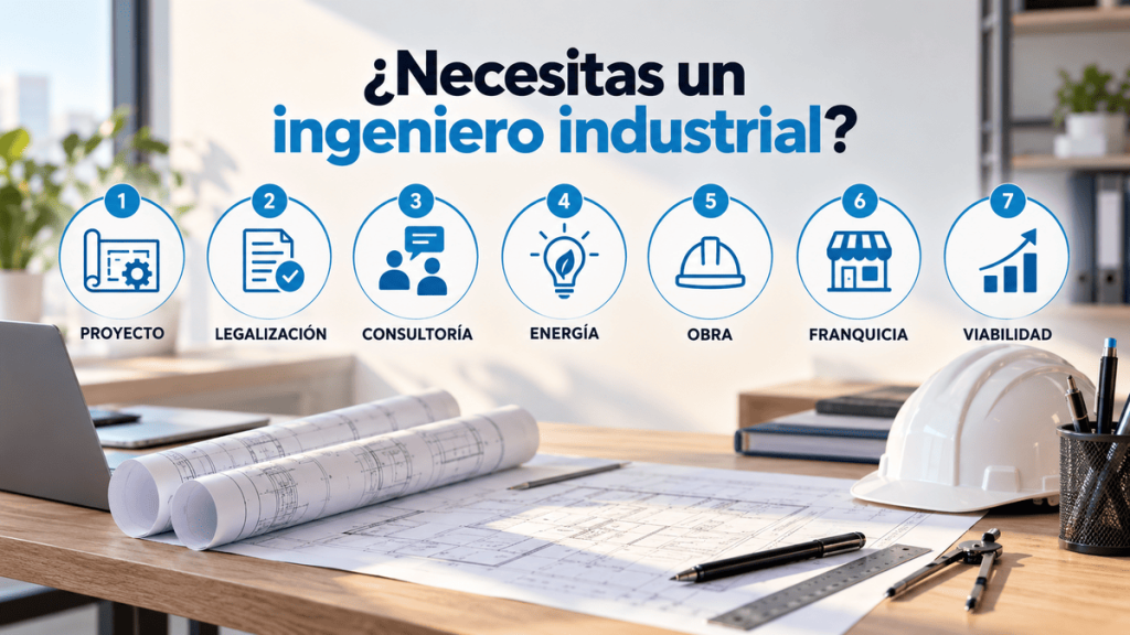 Necesitas un ingeniero industrial para tu proyecto